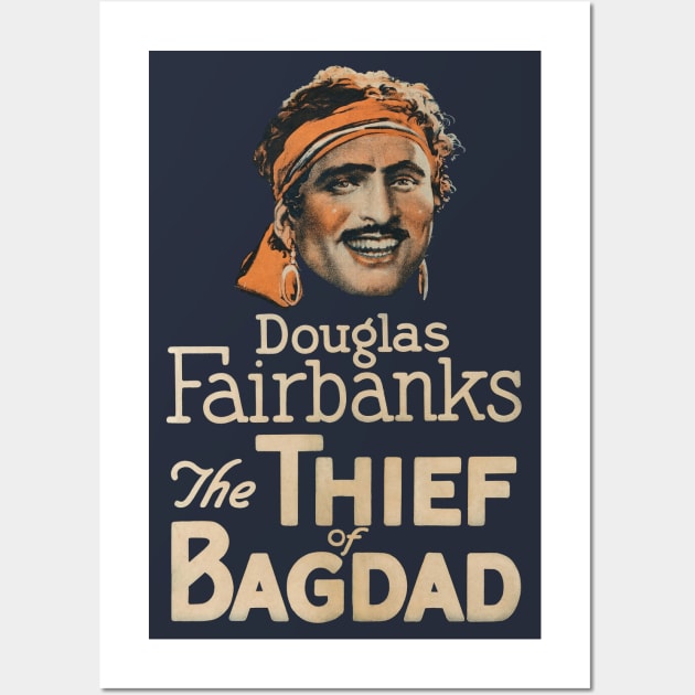 The Thief of Bagdad Movie Poster Wall Art by MovieFunTime